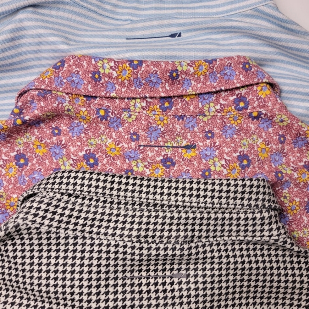 J. Crew 3-Pack Performance Classic Fit Polos L - Picture 7 of 8